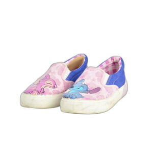 Ground Up Disney Stitch and Angel Slip on Sneakers Size 7
